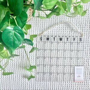 BULLSEYE PLAYGROUND ACRYLIC MONTHLY CALENDAR